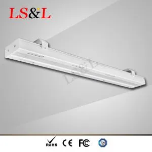 80W 150lm / W Slim Highbay ki ap dirije Limyè lineyè